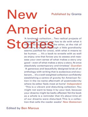 cover image of New American Stories